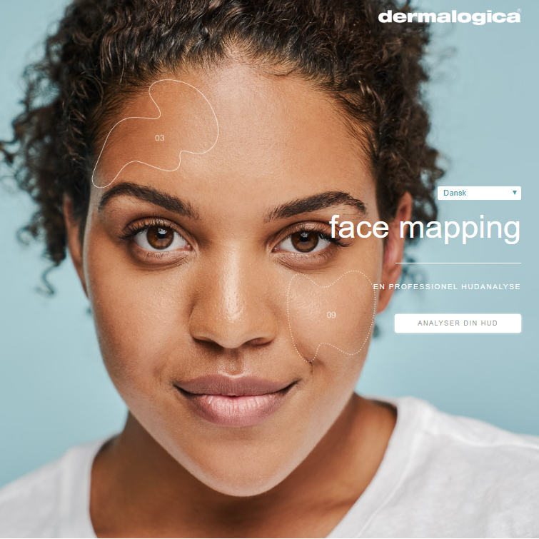 Online Face Mapping hudanalyse